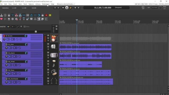 ?Folder Inteligente?cómo acelerar el flujo de trabajo en REAPER | www.teslastudiomusic.com смотреть онлайн
