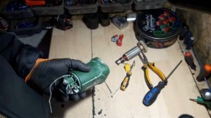 Как извлечь статор болгарки из корпуса?