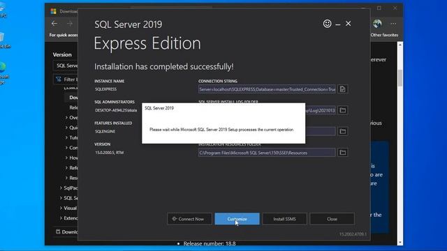 How to download and install Microsoft SQL Server 2019 and SQL Server Management Studio смотреть онлайн