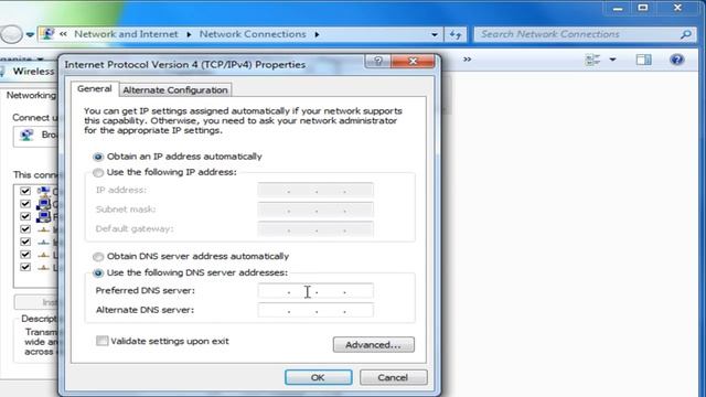 How to Setup a DNS server and Speed up your Internet in Windows 7 смотреть онлайн