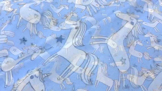 Бязь "Единороги на голубом" СОРТ2, ш.1,5м, хл-100%,120 гр/м.кв АРТ 13918 смотреть онлайн