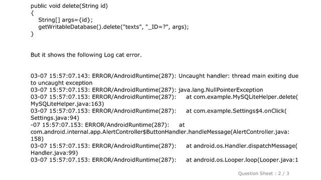 Android : How to delete all records from table in sqlite with Android? смотреть онлайн