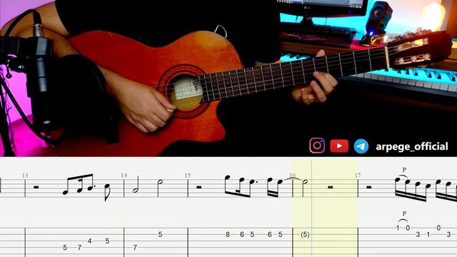 Billie Eilish - I Love You - Guitar Tutorial + Tabs смотреть онлайн