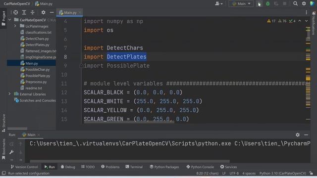 Python - Opencv: Nhận diện bảng số xe và nhận diện ký tự alpahbet - marchine learning. смотреть онлайн