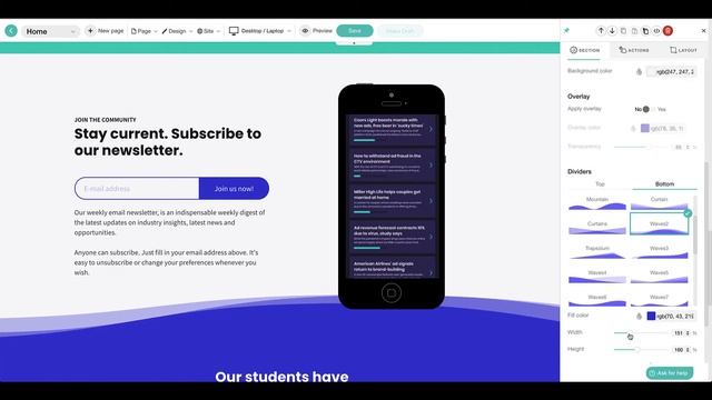 [New Website Builder] Create eye-catching web pages and seamlessly blend sections using Dividers смотреть онлайн