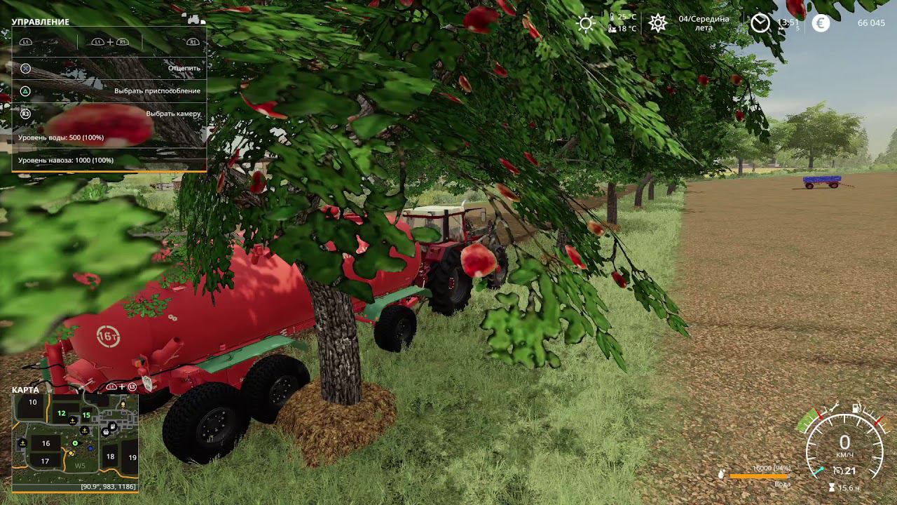 (PS4 Pro) FS19 Oberkrebach #70 Project Bio Фруктовые сады. смотреть онлайн