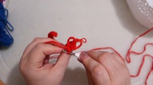 УЗОР КРЮЧКОМ  «МЕХ» . ВЯЗАНИЕ ДЛЯ НАЧИНАЮЩИХ.