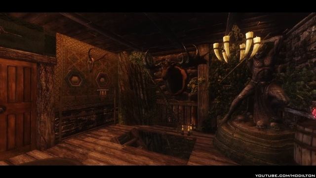 TES V - Skyrim Mods: Swamp Player Home смотреть онлайн