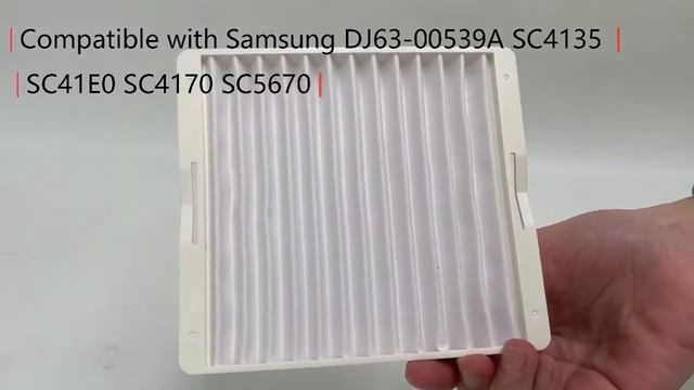 Vacuum Cleaner Dust Filter Compatible with Samsungs DJ63-00539A SC4135 SC41E0 SC4170 SC5670 Parts смотреть онлайн