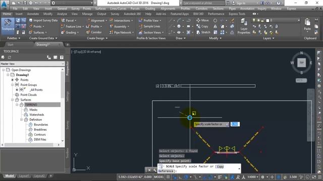 AUTOCAD CIVIL 3D 2016 INTERSECCION PARA VIAS SESION 3 смотреть онлайн