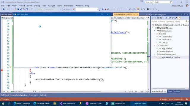 Live Coding: HttpClient Tips & Tricks смотреть онлайн