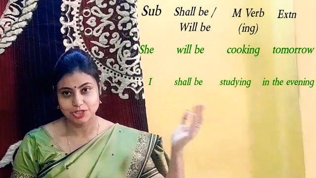English Grammar : Future Continuous Tense || Sohini Chatterjee || Lesson On English смотреть онлайн