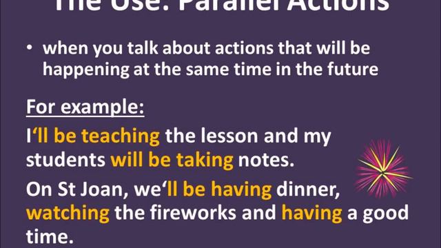 Future Continuous | The 12 English Tenses | EASY ENGLISH GRAMMAR смотреть онлайн