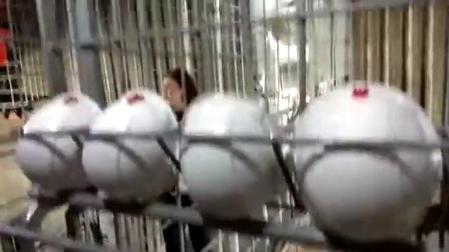 Останкинская башня изнутри.