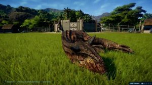 КАРНОТАВР против ЦЕРАТОЗАВРА в Jurassic World Evolution