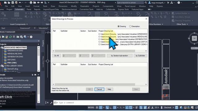 AutoCAD Electrical Tutorial 3.4: Drawing and Title Block Settings смотреть онлайн