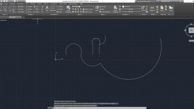 Curso de Autocad 4: Arcos - Arc смотреть онлайн