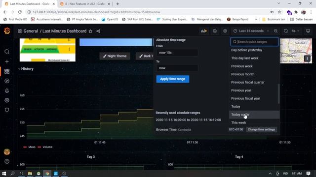 Last Minutes Dashboard Features in Grafana 8.2 смотреть онлайн