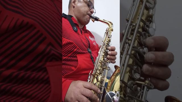 No Calvário... Hino 416, CCB, SAX ALTO YAMAHA YAS-23. смотреть онлайн