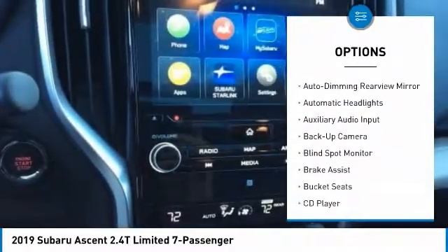 2019 Subaru Ascent Charleston SC, Ladson SC, hanahan SC, summerville SC SK435018 смотреть онлайн