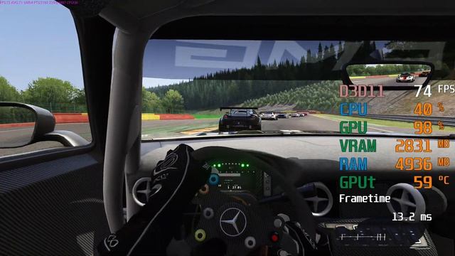 AMD Radeon RX 5500 XT -- Intel Core i5-9400F -- Assetto Corsa Benchmark смотреть онлайн
