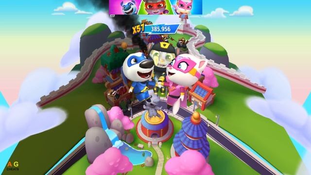 Tom Hero Dash Runners: Freeing Hanks World! смотреть онлайн