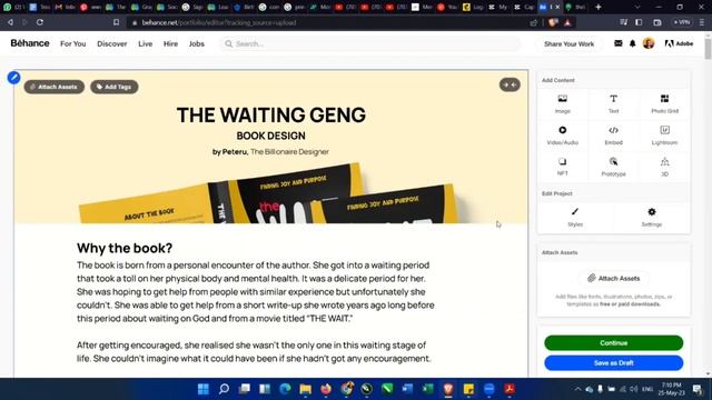 How to Upload your Design Case-study on Behance [2023 Tutorial] смотреть онлайн