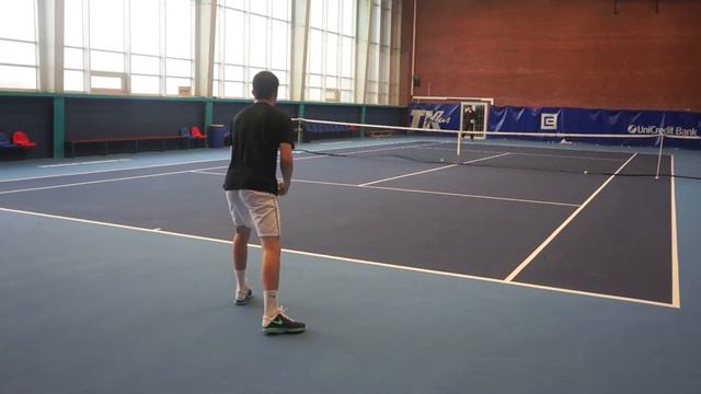 Vladislav Tolmachev. Tennis recruiting video. смотреть онлайн