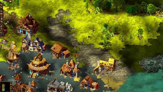 Cultures 2: die Tore Asgards | 06 - Die Warägergarde | PC - Longplay / Gameplay смотреть онлайн