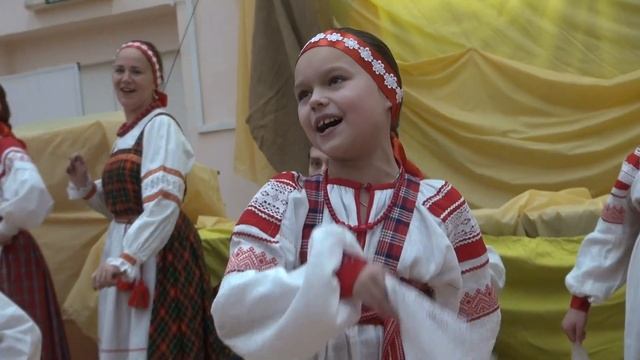 Детский фольклорный театр Подсолнухи Царскосельская вечерина, СПб 30 11 2019 смотреть онлайн