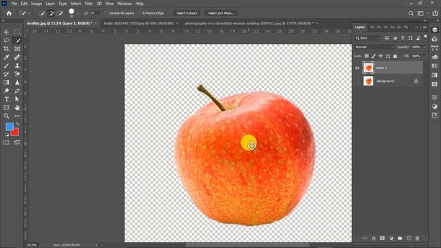 Object Selection, Quick Selection and Magic Wand Tool in Photoshop CC 2021, Class 5 for Beginners смотреть онлайн