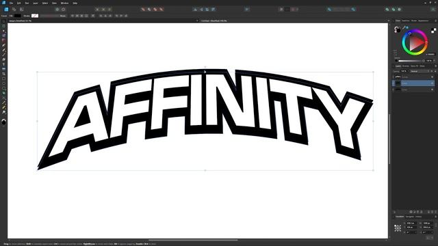 Create 3D Text Emblems with Affinity Designer 2.0 смотреть онлайн