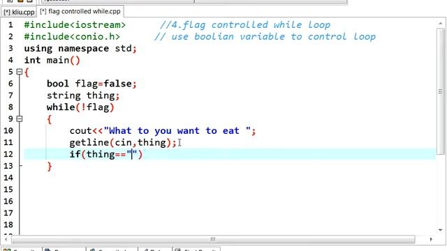 Flag controlled while loop C++ details examples Urdu/Hindi(Jawad Aslam) смотреть онлайн