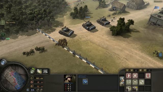 TIGER TANK ACE VS. AMERICAN ARMOR | Company of Heroes Campaign Gameplay 15 смотреть онлайн