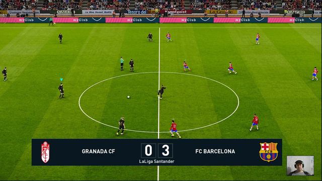Granada vs Barcelona | La Liga Santander | PES 2021 Gameplay PC смотреть онлайн