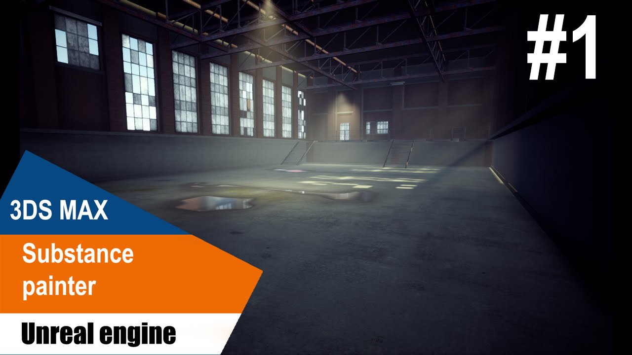 3DS Max/Substance Painter/UE4 - Склад #1 смотреть онлайн