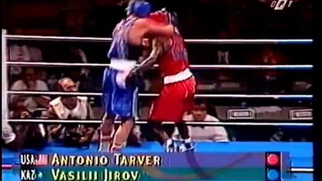 Бокс Василий Жиров-Антонио Тарвер Олимпиада 1996 -81 кг 1/2 смотреть онлайн