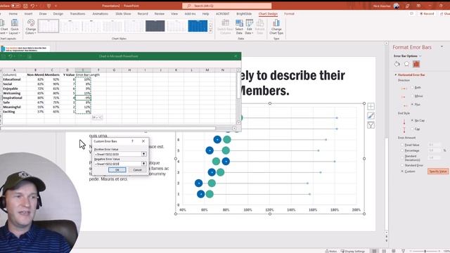 How to Make Dumbbell Charts in PowerPoint and Excel ?? [CHART TIPS ?] смотреть онлайн