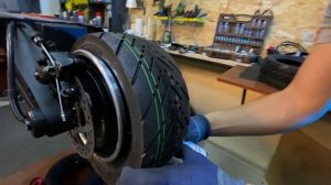 Покрышка CST 90/65/6.5 для электросамоката Kugoo G-Booster / Как установить