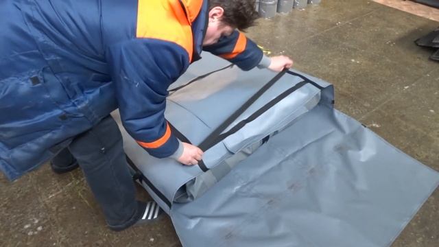 Сумка конверт из ПВХ для надувной лодки смотреть онлайн