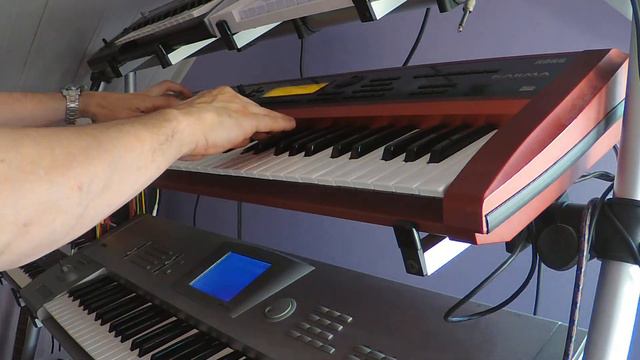 Korg Karma ambient song The Seventh Ones 2.8.2020 смотреть онлайн