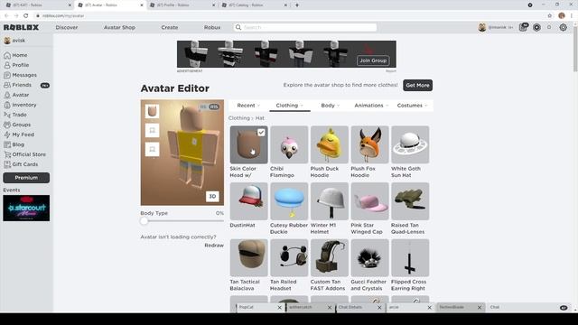 Roblox No Face (Skin Color Heads) смотреть онлайн