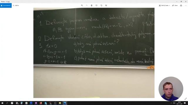 [Учеба в Чехии] №5 Решаем примеры семестральных тестов по линейной алгебре ČVUT. смотреть онлайн