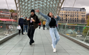 Трата Тара Ра Рам Лезгинка 2023 Девушка Танцует Супер Как Парень В Тбилиси Чеченская Песня ALISHKA