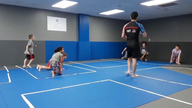 Наш первый урок по Джиу джитсу ~JIU JITSU~в США