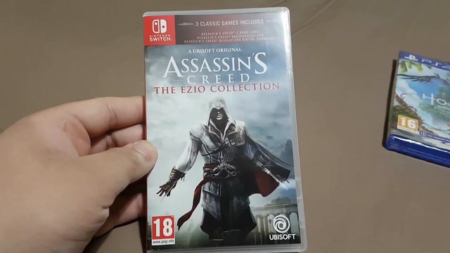 Assassin's Creed The Ezio Collection Nintendo Switch and Horizon II Forbidden West Ps4/Ps5 Unboxing смотреть онлайн