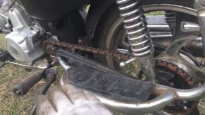 КАК ПОМЕНЯТЬ ЗАДНЮЮ ЗВЕЗДУ НА МОПЕДЕ АЛЬФА