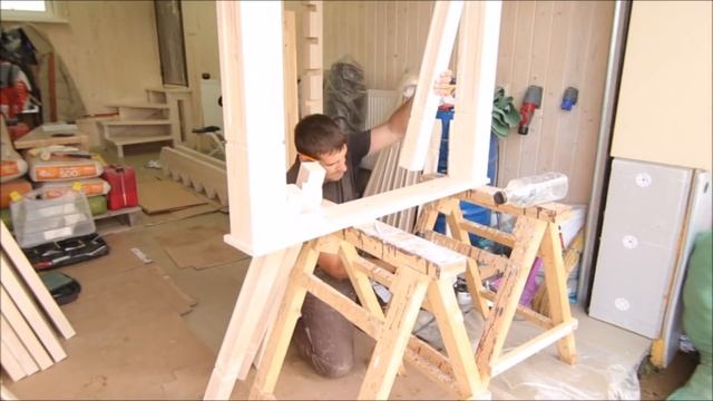 Интерьерный вариант лестницы смотреть онлайн
