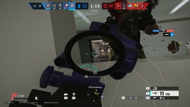 Tom Clancy's Rainbow Six Siege | Aufgenommen mit GeForce смотреть онлайн