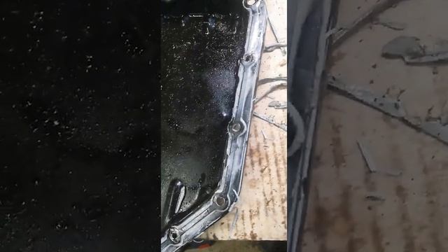 зачистка поддона АКПП от старого герметика смотреть онлайн